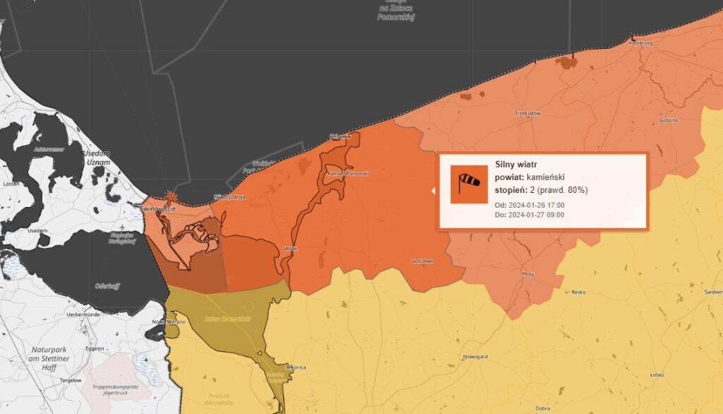 IMGW Ostrzega Przed Silnym Wiatrem Kamienskie Info