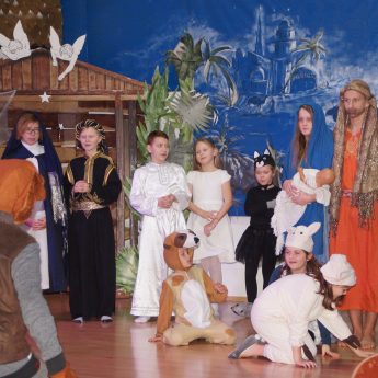 Spotkanie noworoczne Civitas Christiana. Najmłodsi wystawili Jasełka [Film]