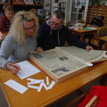 Wolontariusze SUTW w kamieńskiej Bibliotece Wolontariusze SUTW w kamieńskiej Bibliotece