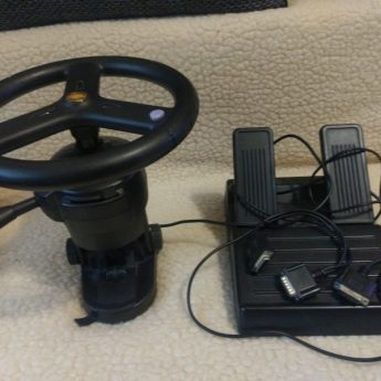 kierownica z pedałami
