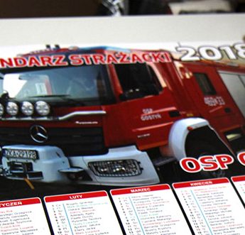 Strażacy Ochotnicy z Gostynia odwiedzą Mieszkańców z kalendarzami Strażacy Ochotnicy z Gostynia odwiedzą Mieszkańców z kalendarzami