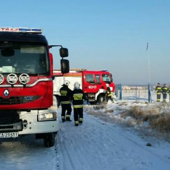 Strażacy interweniowali w Zastaniu. Wszystko przez wyczuwalny gaz