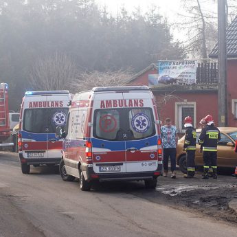 Zatrucie tlenkiem węgla w Jarszewie. Na miejscu śmigłowiec LPR Zatrucie tlenkiem węgla w Jarszewie. Na miejscu śmigłowiec LPR