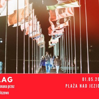 Most Flag znów w Golczewie - majowe świętowanie nad jeziorem Most Flag znów w Golczewie - majowe świętowanie nad jeziorem