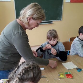 Wolontariuszki w świetlicy SP 2 Wolontariuszki w świetlicy SP 2
