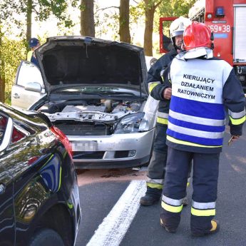 Zderzenie dwóch aut pod Wolinem. Pięcioletnie dziecko trafiło do szpitala