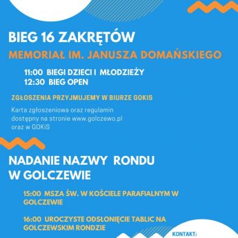 Bieg 16 Zakrętów – Memoriał im. Janusza Domańskiego 2018 Bieg 16 Zakrętów – Memoriał im. Janusza Domańskiego 2018