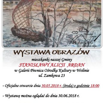 Wernisaż obrazów Stanisławy Ardan