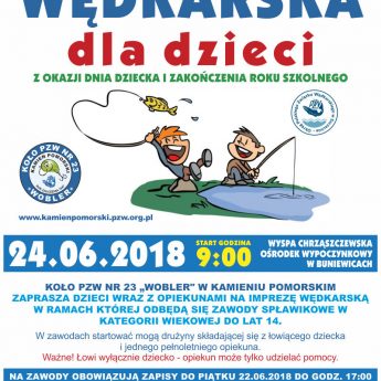Impreza wędkarska dla dzieci