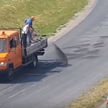 Tak drogówka "naprawiła" ulicę Witosa w Golczewie! [Film]