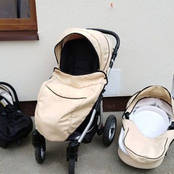 Wózek 3 w 1, chodzik i leżaczek