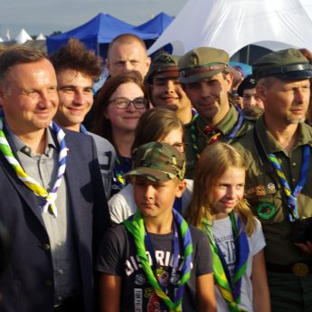 Harcerze Ziemi Wolińskiej na Zlocie Związku Harcerstwa Polskiego w Gdańsku