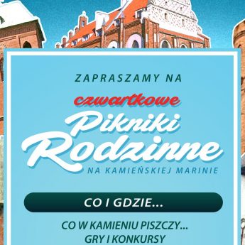 Kolejny czwartkowy Piknik Rodzinny na kamieńskiej marinie Kolejny czwartkowy Piknik Rodzinny na kamieńskiej marinie