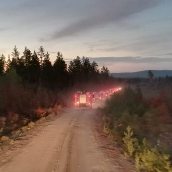 Sytuacja w sektorze Polaków opanowana. Strażacy wracają do domu