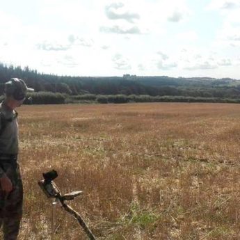 Członkowie kamieńskiego stowarzyszenia na zlocie detektorystów w Wielkiej Brytanii Członkowie kamieńskiego stowarzyszenia na zlocie detektorystów w Wielkiej Brytanii