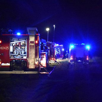Nocny pożar w Grębowie. Po raz kolejny podpalono ten sam budynek Nocny pożar w Grębowie. Po raz kolejny podpalono ten sam budynek
