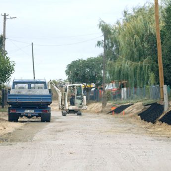 W Zagórzu trwa modernizacja blisko kilometrowego odcinka drogi