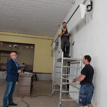 Będzie cieplej na świetlicy w Wysokiej Kamieńskiej Będzie cieplej na świetlicy w Wysokiej Kamieńskiej