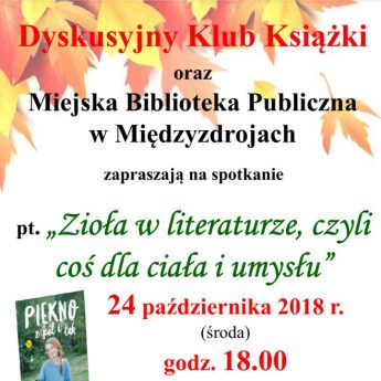 „Zioła w literaturze”, czyli coś dla ciała i umysłu w międzyzdrojskiej bibliotece