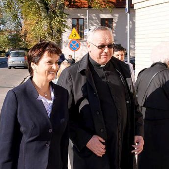 Szefowa Kancelarii Prezydenta na wystawie w Kamieniu Pomorskim Szefowa Kancelarii Prezydenta na wystawie w Kamieniu Pomorskim