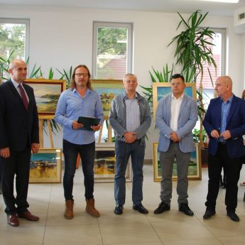 Otwarcie wystawy malarstwa Mirosława Karapyty Otwarcie wystawy malarstwa Mirosława Karapyty
