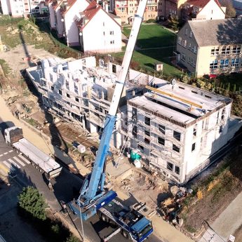Nowe Zakłady Aktywności Zawodowej mają już ostatnią kondygnację! Nowe Zakłady Aktywności Zawodowej mają już ostatnią kondygnację!