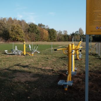 Zewnętrzna siłownia w Wysokiej Kamieńskiej już czynna Zewnętrzna siłownia w Wysokiej Kamieńskiej już czynna