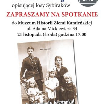 O Sybirakach w MHZK. Spotkanie autorskie z Piotrem Słomskim O Sybirakach w MHZK. Spotkanie autorskie z Piotrem Słomskim