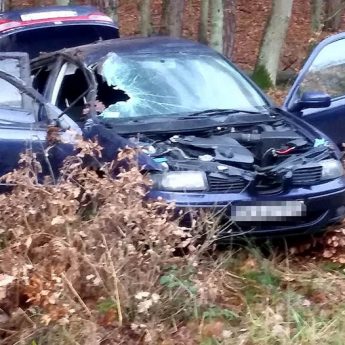 Dachowanie pod Wisełką. Na miejscu wszystkie służby