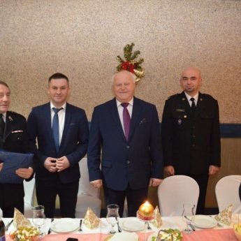 Wigilijne spotkanie u strażaków Wigilijne spotkanie u strażaków