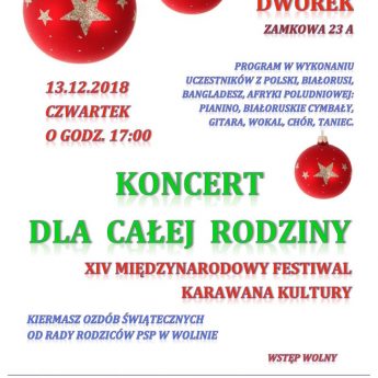 "Koncerty Rodzinne" w Dworku Wolińskim