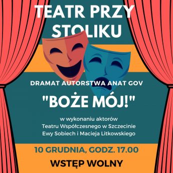 Teatr przy Stoliku w kamieńskiej bibliotece Teatr przy Stoliku w kamieńskiej bibliotece
