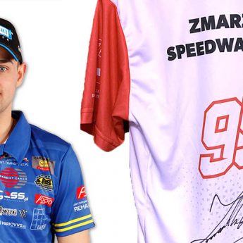 Koszulka żużlowego wicemistrza świata na kamieńskiej licytacji WOŚP! Bartosz Zmarzlik pozdrawia Mieszkańców Kamienia Pomorskiego Koszulka żużlowego wicemistrza świata na kamieńskiej licytacji WOŚP! Bartosz Zmarzlik pozdrawia Mieszkańców Kamienia Pomorskiego
