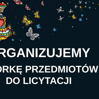 Zbiórka przedmiotów do licytacji WOŚP! Zbiórka przedmiotów do licytacji WOŚP!