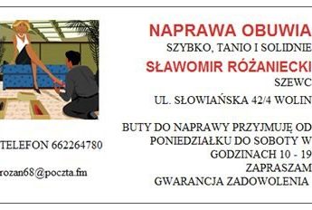Naprawa obuwia Naprawa obuwia
