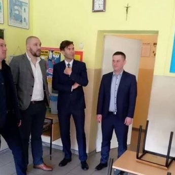Przedstawiciele firmy Serneke w Golczewie. "Inwestycja będzie gotowa w rok od uzyskania pozwoleń" Przedstawiciele firmy Serneke w Golczewie. "Inwestycja będzie gotowa w rok od uzyskania pozwoleń"