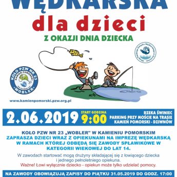 Impreza wędkarska dla dziecka z okazji Dnia Dziecka Impreza wędkarska dla dziecka z okazji Dnia Dziecka