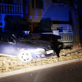 O krok od tragedii w Wolinie. Ucieczkę przed policją zakończył na drzewie