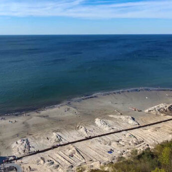 Plaża w Międzyzdrojach rośnie i pięknieje!