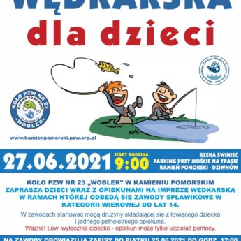 Impreza wędkarska z okazji Dnia Dziecka Impreza wędkarska z okazji Dnia Dziecka