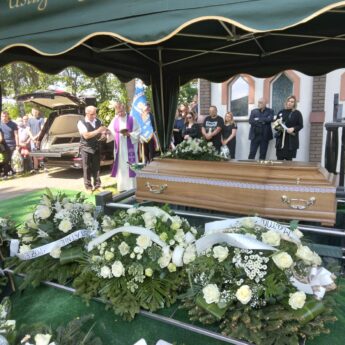 Ostatnie pożegnanie tragicznie zmarłej Magdy