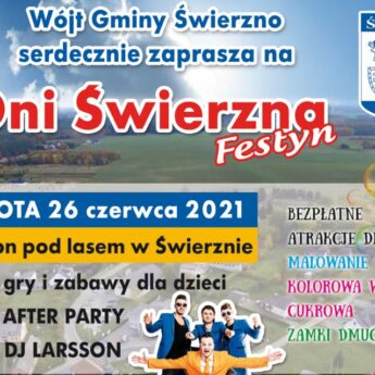 Wójt Radosław Drozdowicz zaprasza na Dni Świerzna Wójt Radosław Drozdowicz zaprasza na Dni Świerzna