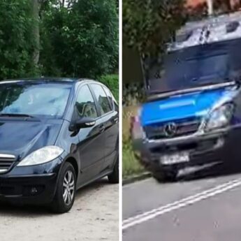 Uciekał kilkanaście kilometrów przed Policją. Porzucił auto i poszedł na plażę