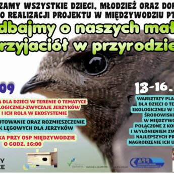 "Zadbajmy o naszych małych przyjaciół w przyrodzie "