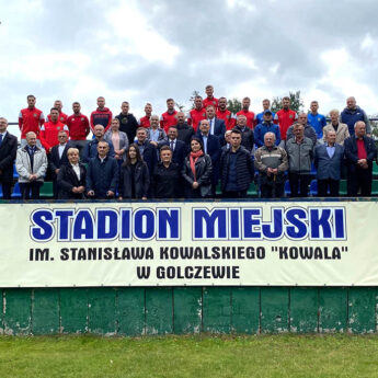 Stadion Miejski w Golczewie z imieniem Stanisława Kowalskiego! Stadion Miejski w Golczewie z imieniem Stanisława Kowalskiego!