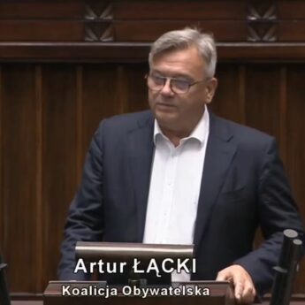 Komisja Etyki Poselskiej nie zajmie się wypowiedzią posła Artura Łąckiego Komisja Etyki Poselskiej nie zajmie się wypowiedzią posła Artura Łąckiego