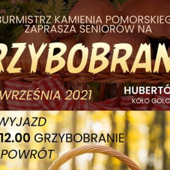 Burmistrz Kamienia Pomorskiego zaprasza na grzybobranie Burmistrz Kamienia Pomorskiego zaprasza na grzybobranie