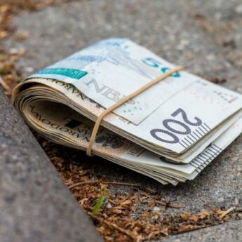 Zgubiła 1100 złotych pod sklepem. "Znalazcę proszę o zwrot"
