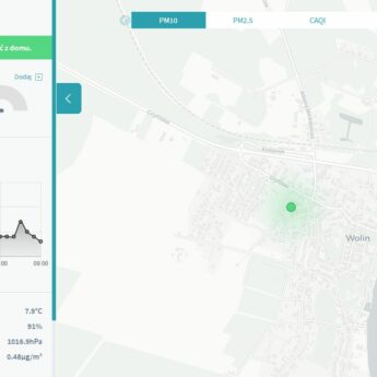 W Wolinie pojawił się czujnik jakości powietrza