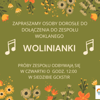 Dołącz do zespołu wokalnego „Wolinianki”